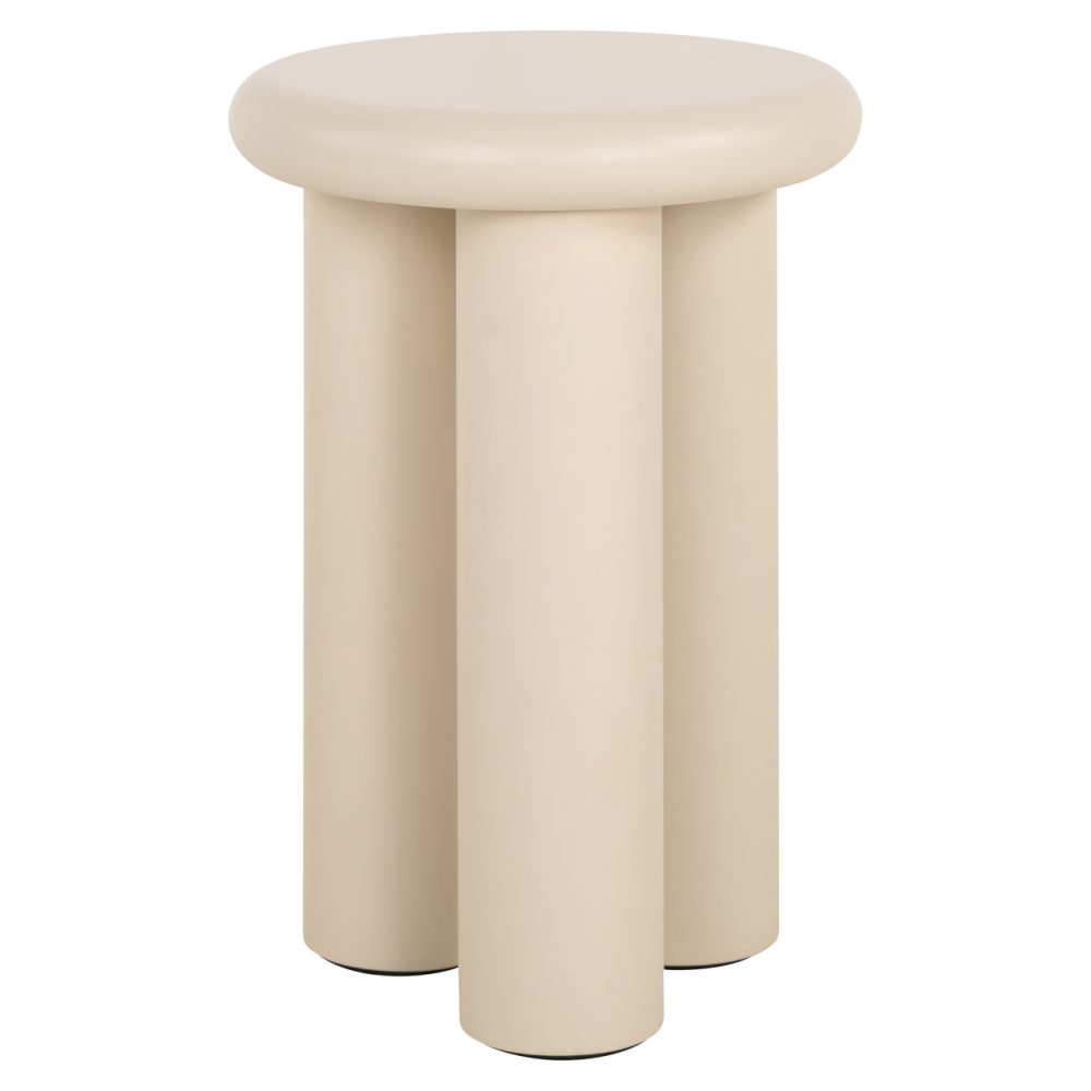 Bijzettafel Elbaz beige 35Ø