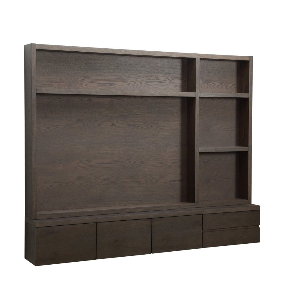 TV-meubel Lachance brown  3-doors 2-drawers