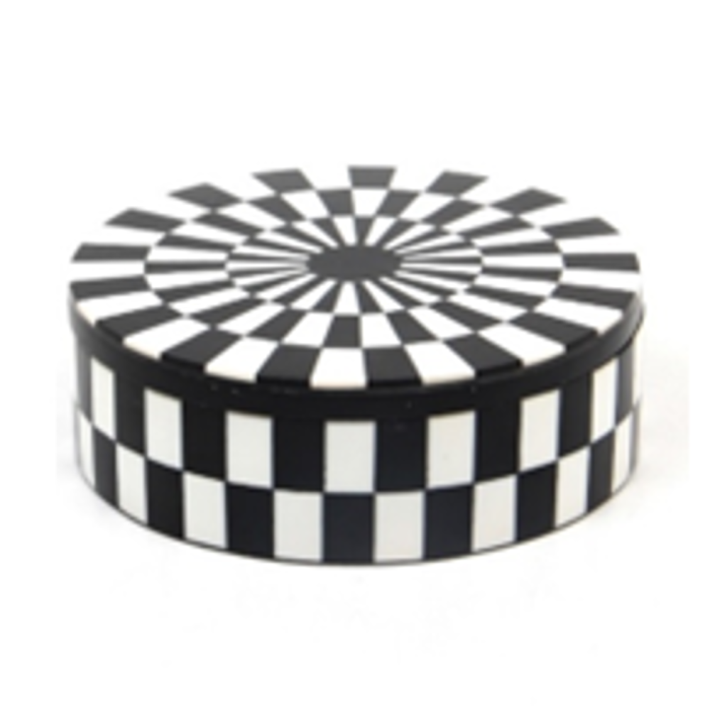 Opbergdoos Nore black/white