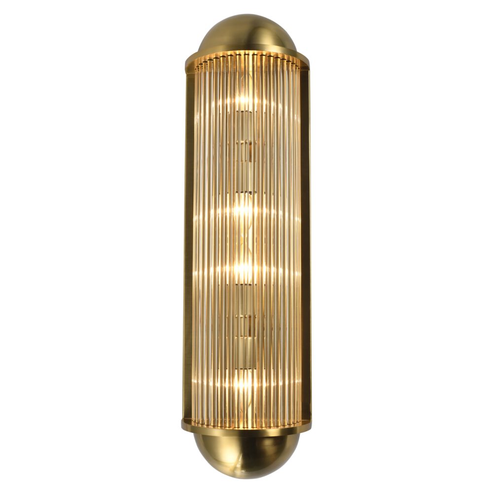 Wandlamp Leeza brushed gold