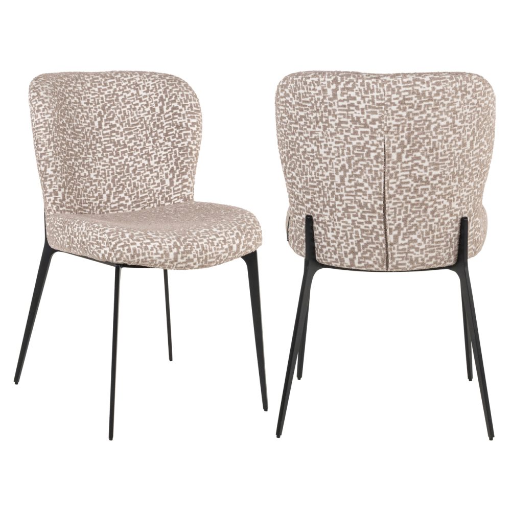 Eetkamerstoel Sergio natural geo