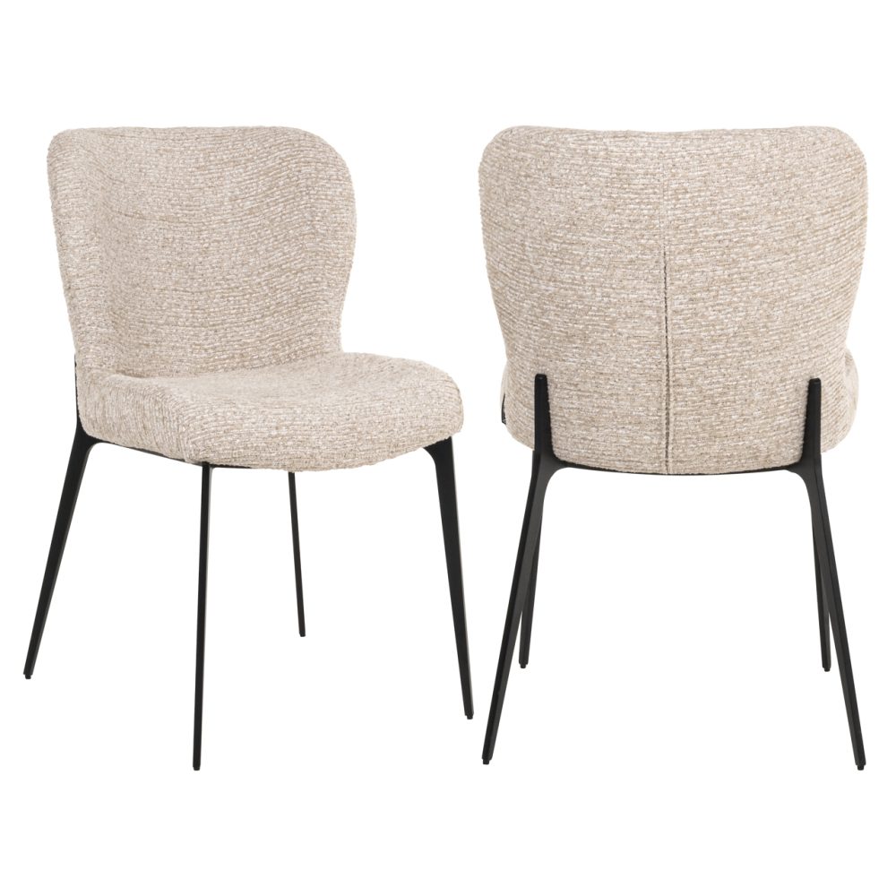 Eetkamerstoel Sergio natural linear