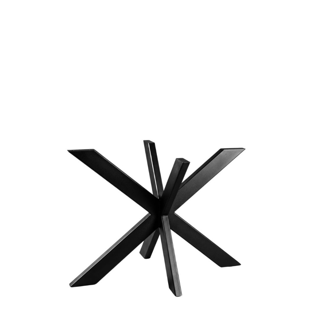 Eetkamertafel Matrix - Zwart - Metaal - Matrix L