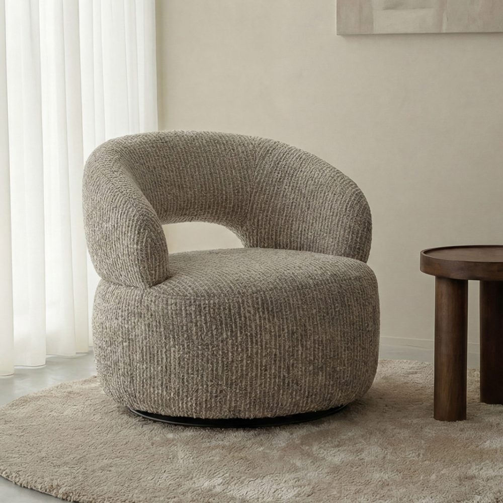 Fauteuil Nusanna - Taupe - Silencio - One size