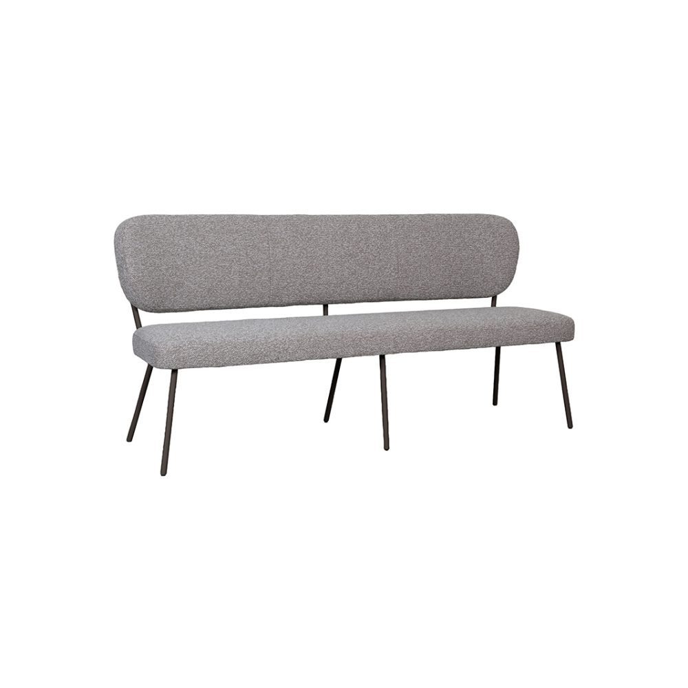 Eetkamerbank Singapore - Mushroom - Boucle - 160 cm