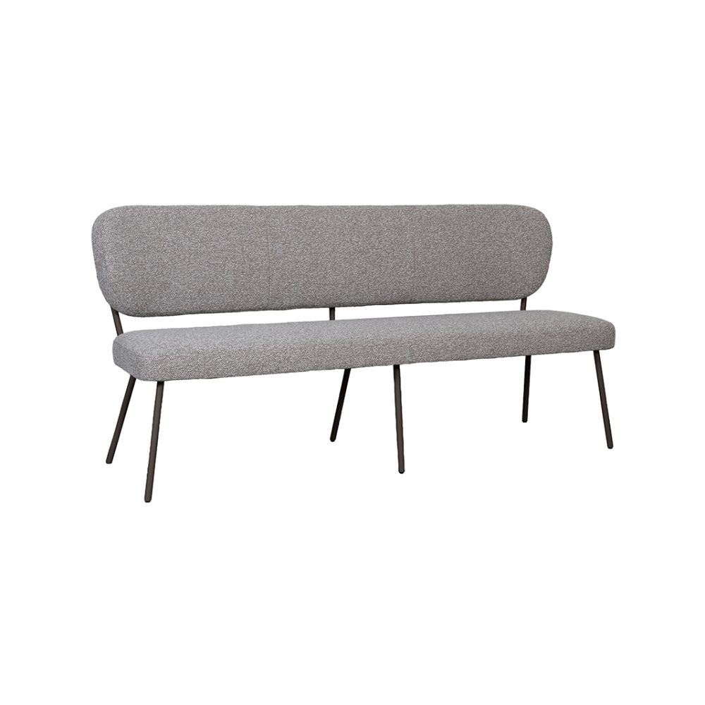 Eetkamerbank Singapore - Mushroom - Boucle - 190 cm