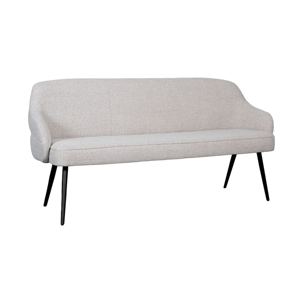 Eetkamerbank Bern - Naturel - Boucle - 220 cm