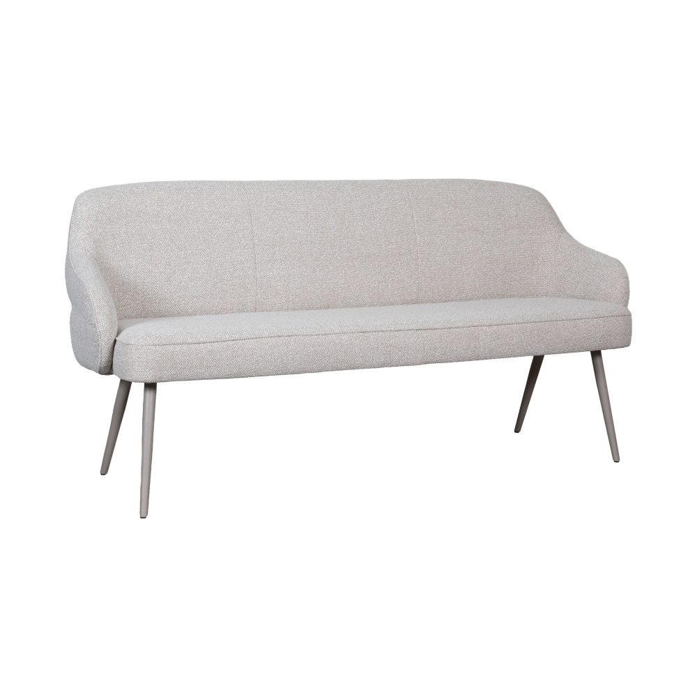 Eetkamerbank Bern - Naturel - Boucle - 220 cm