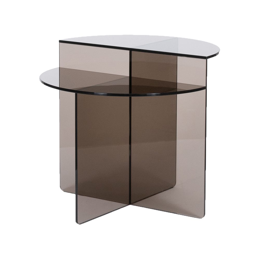 Bijzettafel Rosa - - Glas