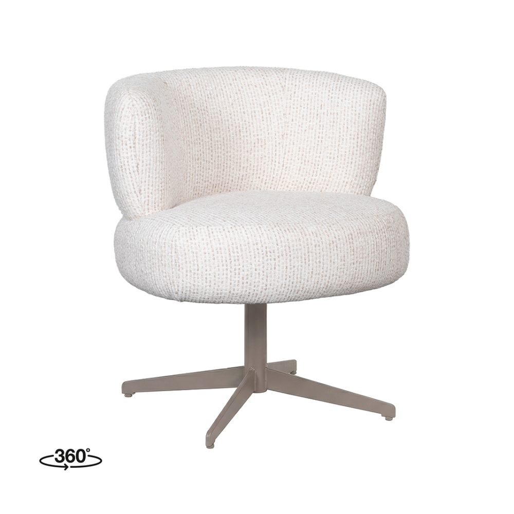 Eetkamerstoel Grasse - Naturel - Silencio