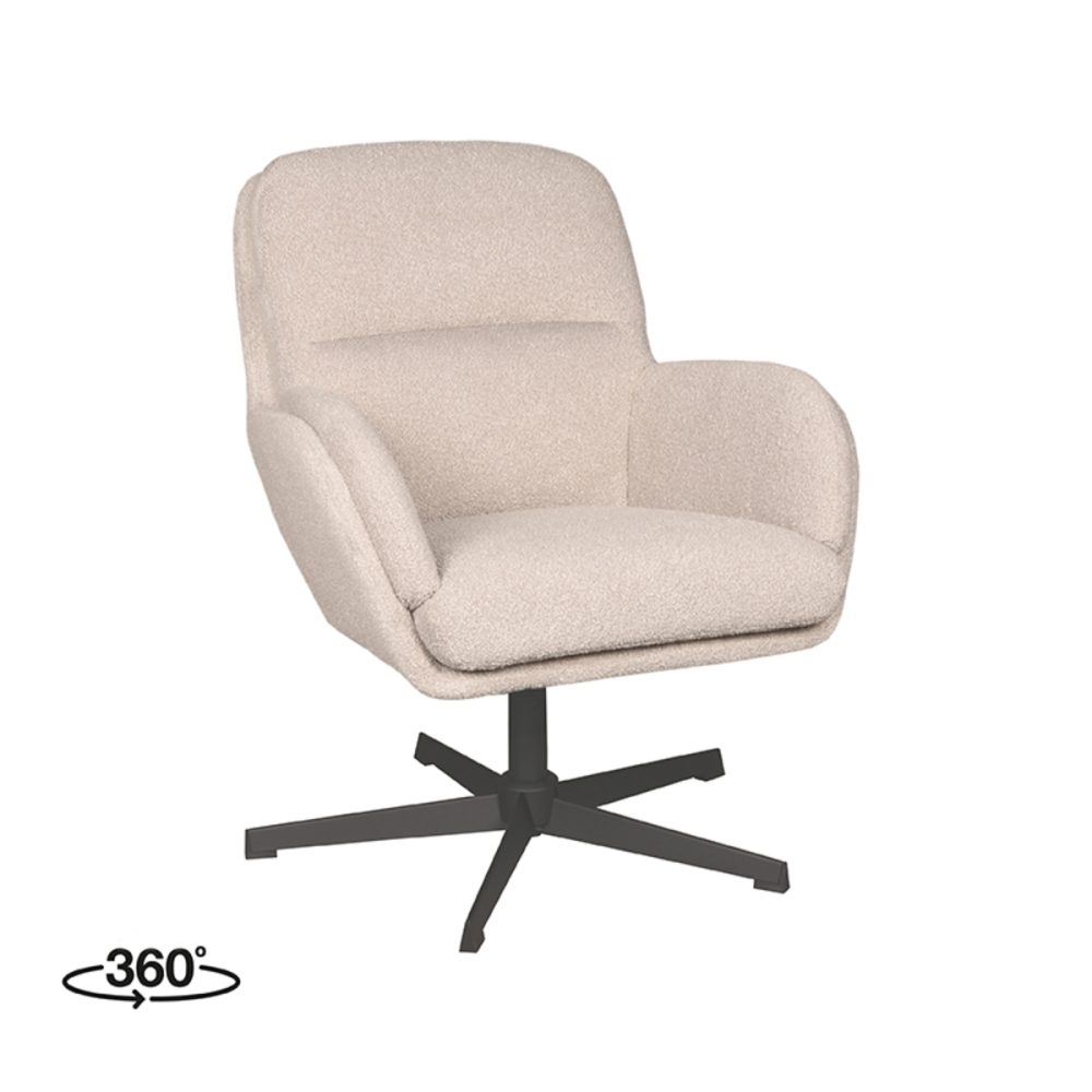 Fauteuil Moss - Naturel - Boucle - One Size