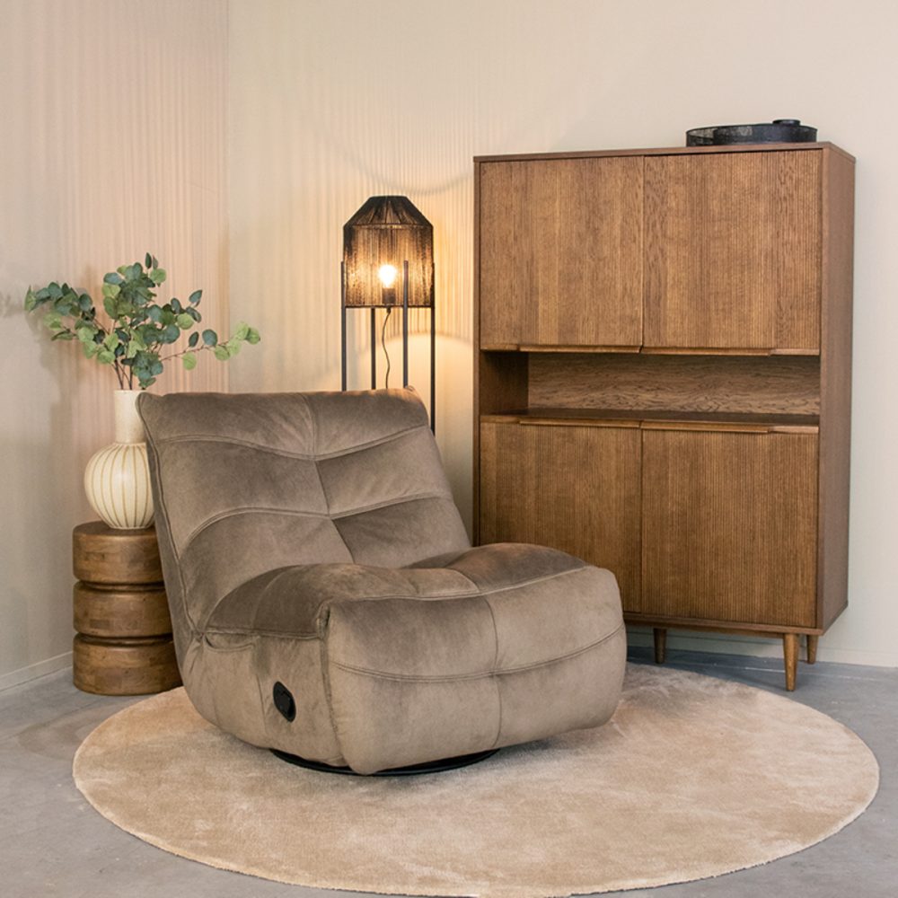 Fauteuil Take It Easy - Taupe - Cosmo - One Size