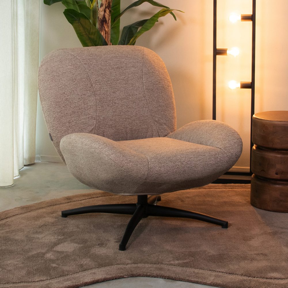 Fauteuil Clayton - Taupe - Canyon - One Size