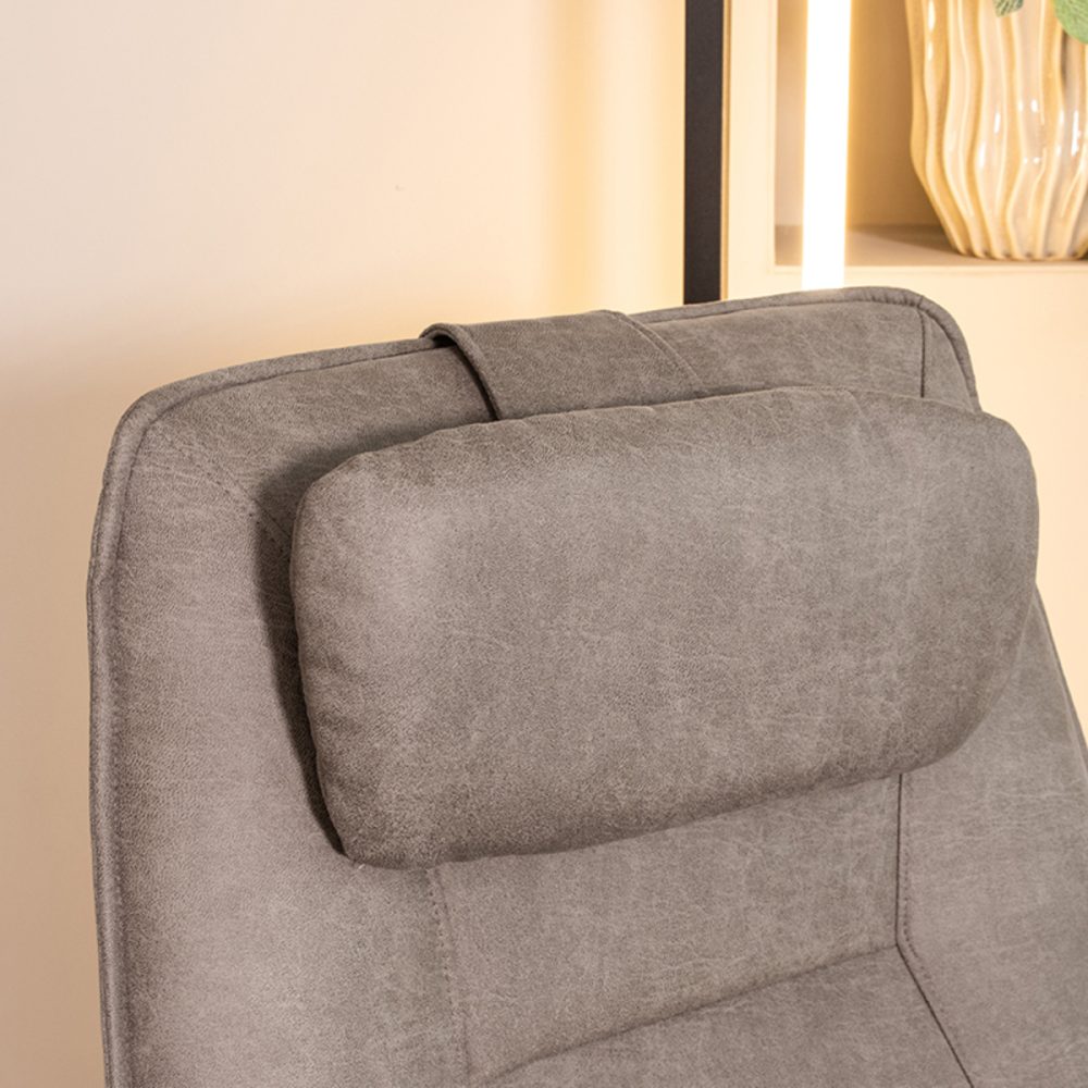 Sierkussen Hoofdkussen - Taupe - Micro Suede - One Size