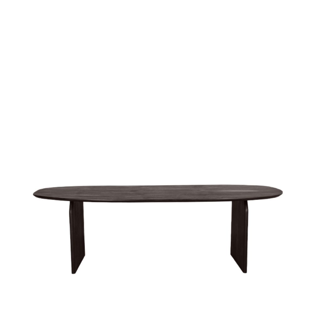 Eetkamertafel Cooper - Espresso - Mangohout - 250 cm