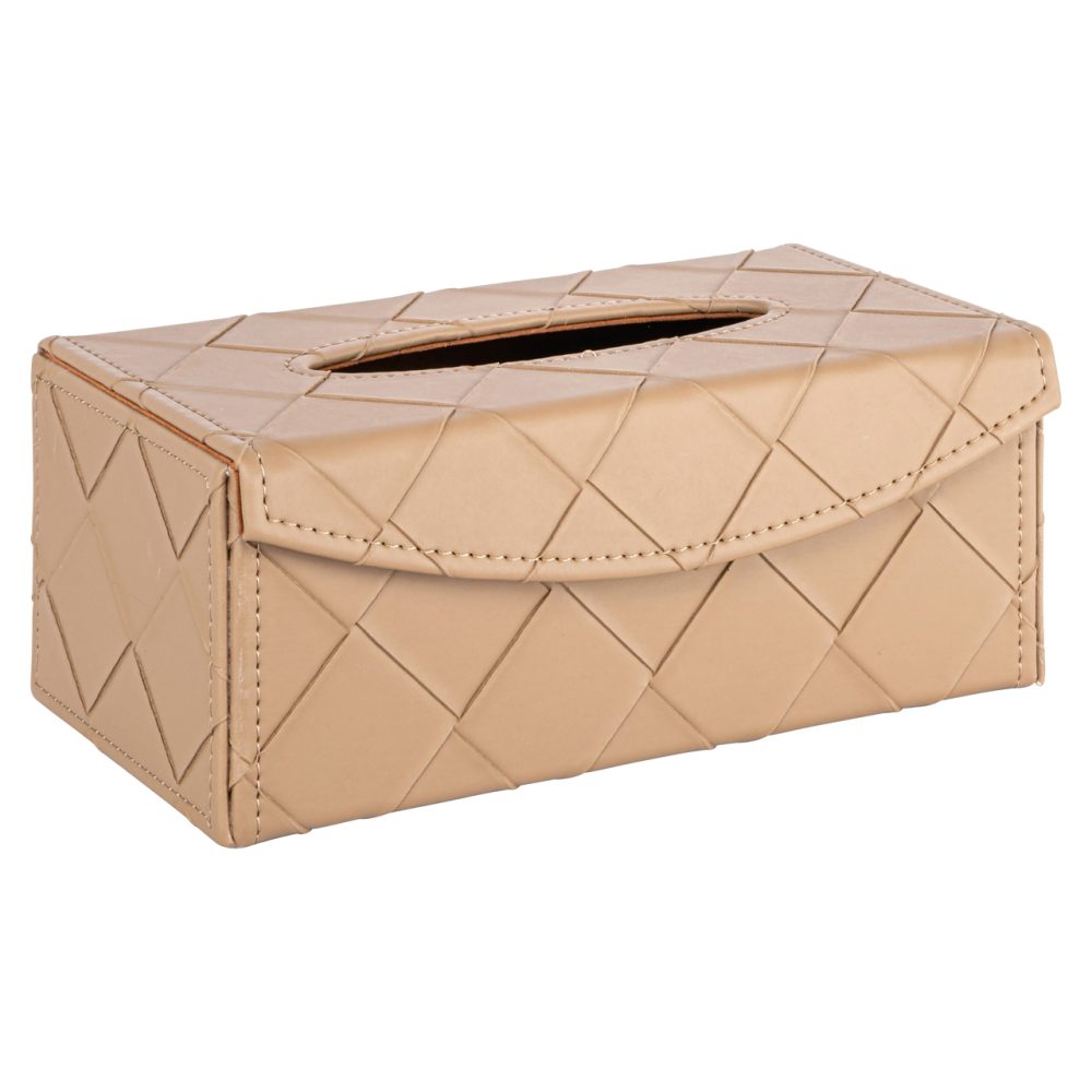 Decoratief object Molly beige tissue box