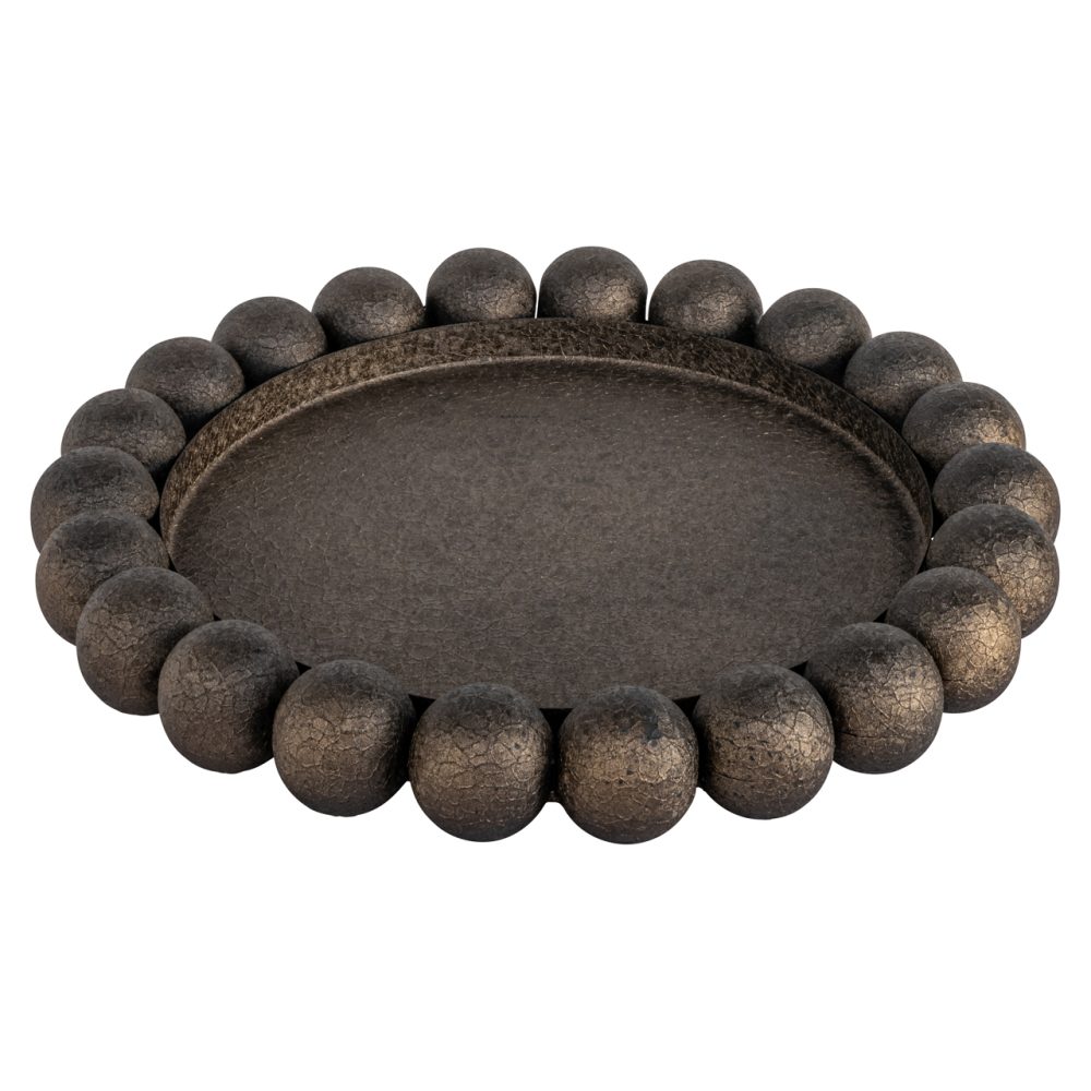 Dienblad Marlow brass antique