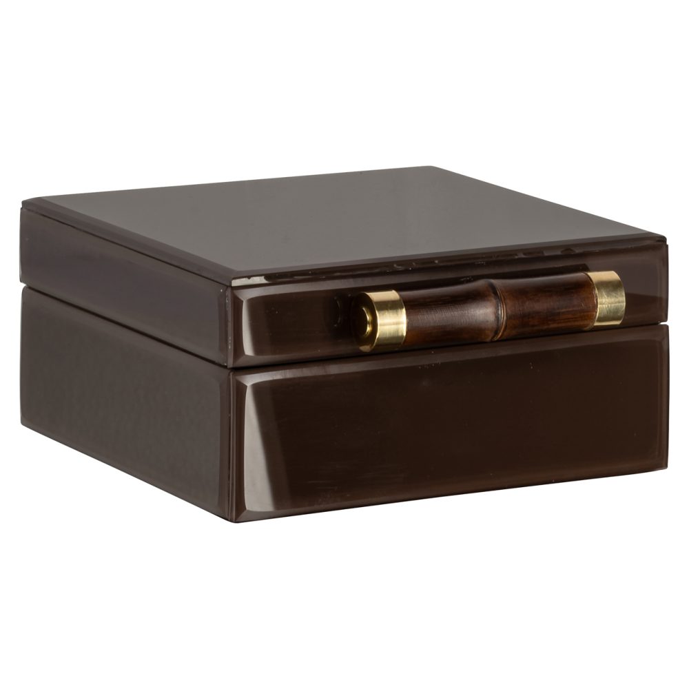 Opbergdoos Echo dark brown small