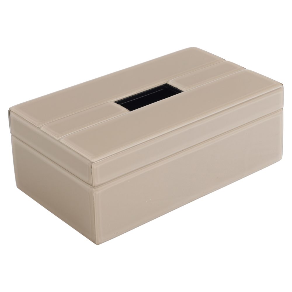 Decoratief object Viper taupe tissue box