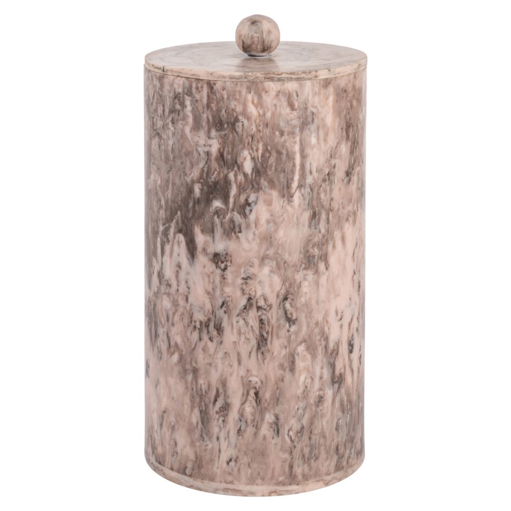 Opbergdoos Rosaline chocolat brown storage jar large