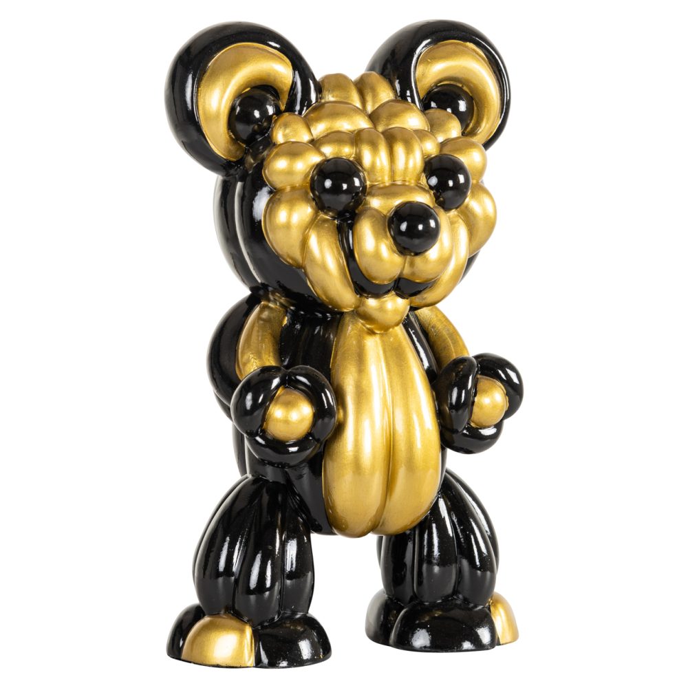 Decoratief object Silly black/gold