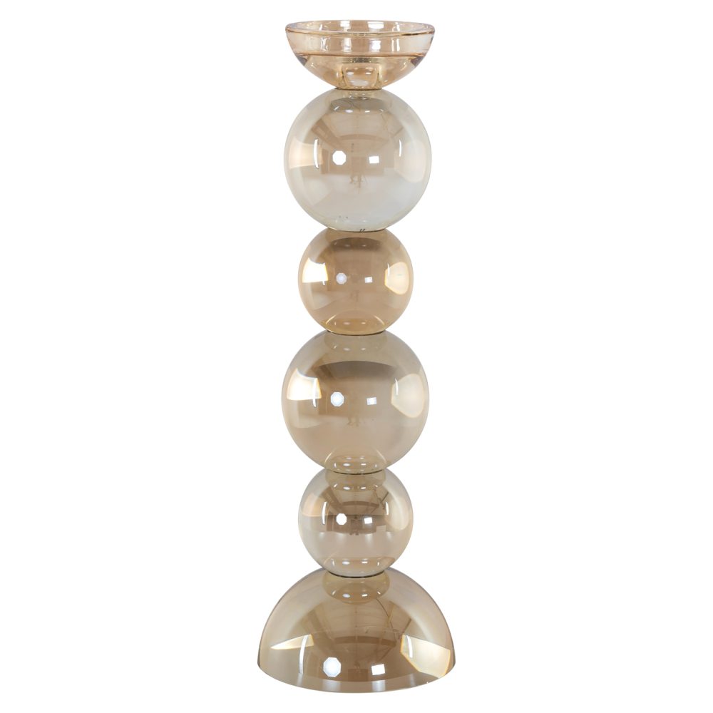 Kandelaar Emie brown large