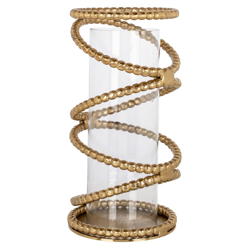 Windlicht Jaden brushed gold large