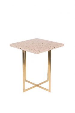 SIDE TABLE LUIGI SQUARE PINK