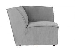 ELEMENT SOFA JAMES CORNER RIB COOL GREY