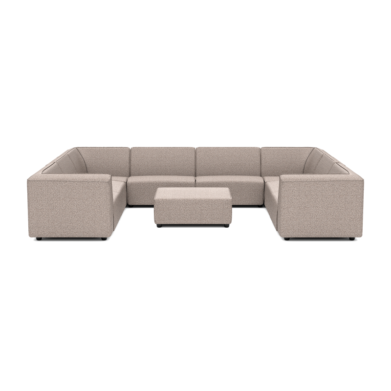 Chill loungeset U-zits + hocker Light Taupe