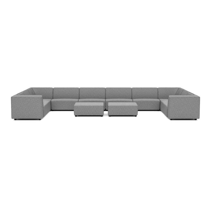Chill loungeset U-zits extra large + 2 hockers Steel