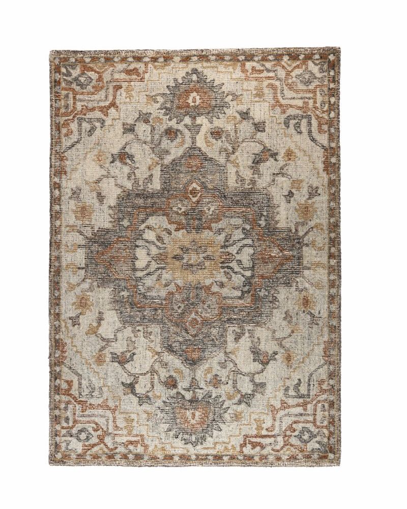 CARPET AMORI 200X300 GREY/BRICK