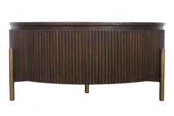 Salontafel Luxor 95Ø (Brown)