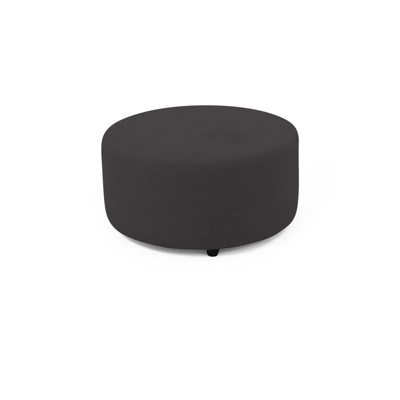 Roundabout Pouffe90 Charcoal