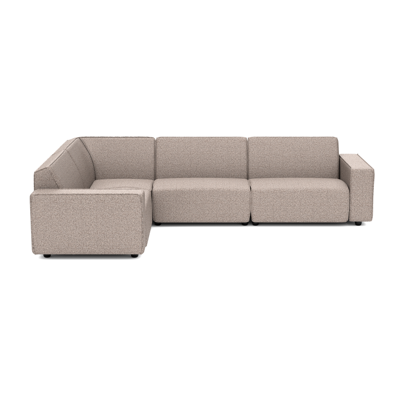 Icon deluxe loungeset 6-zits hoek (links) Light Taupe