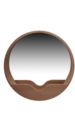 MIRROR ROUND WALL 40