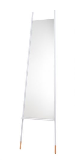 MIRROR LEANING WHITE