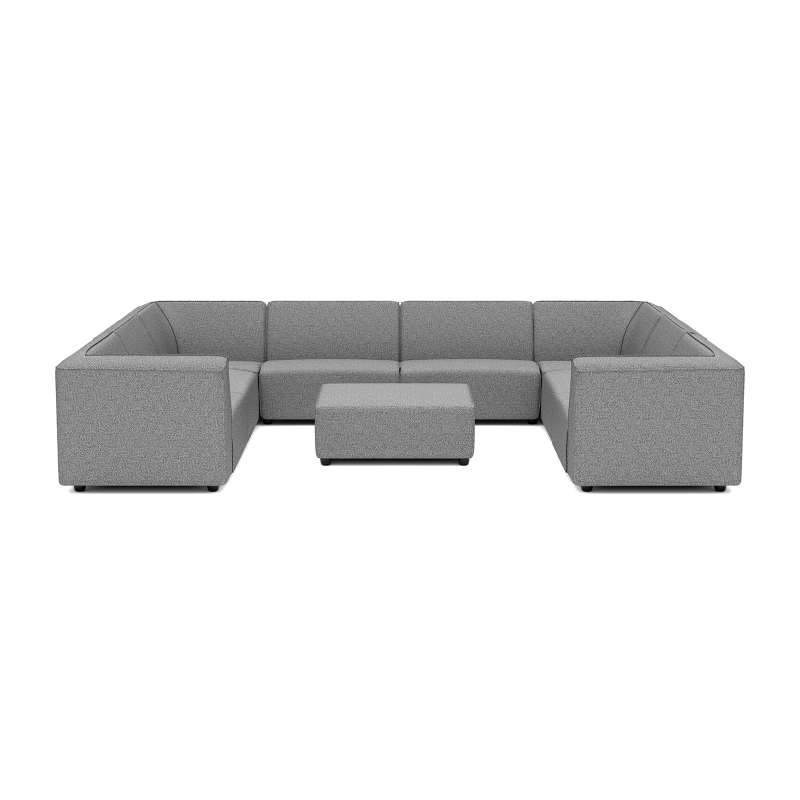 Chill loungeset U-zits + hocker Steel