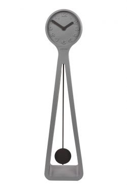 CLOCK GIANT GREY
