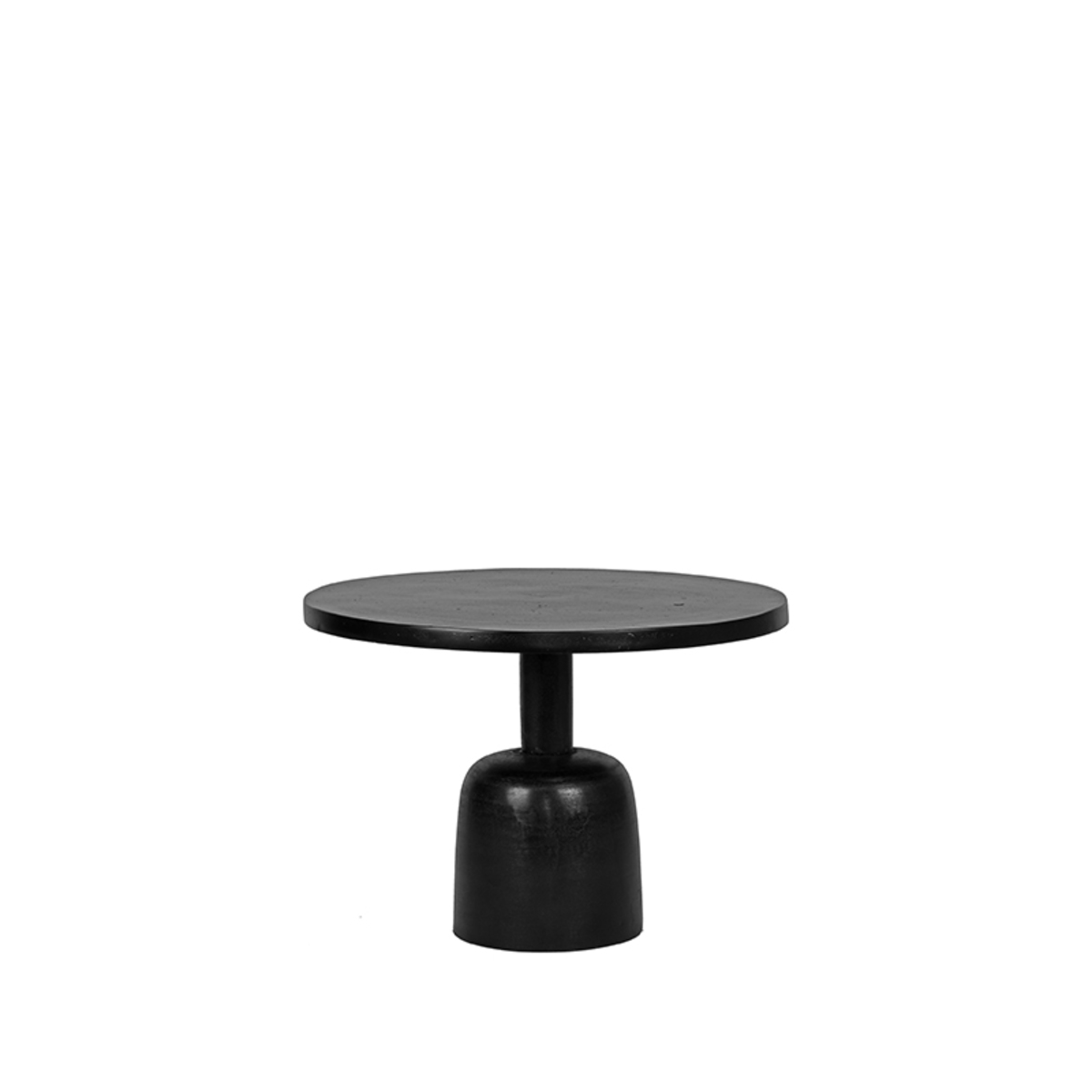 Bijzettafel Wink - Zwart - Metaal - 50 cm
