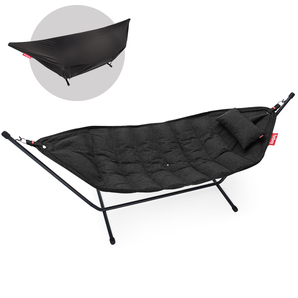 Headdemock Superb Deluxe (incl. rack black) Thunder Grey