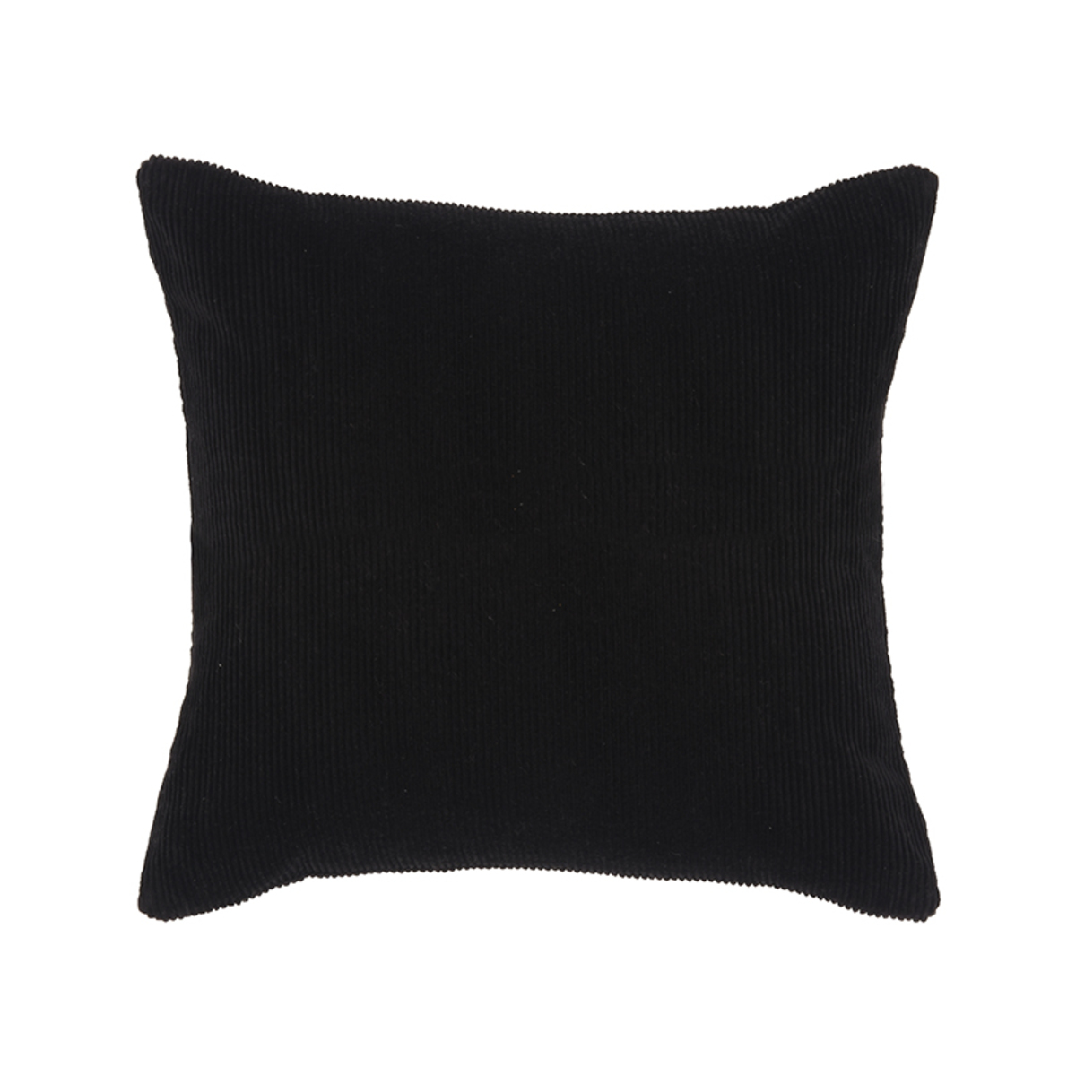 Sierkussen Rib - Zwart - Katoen - One Size
