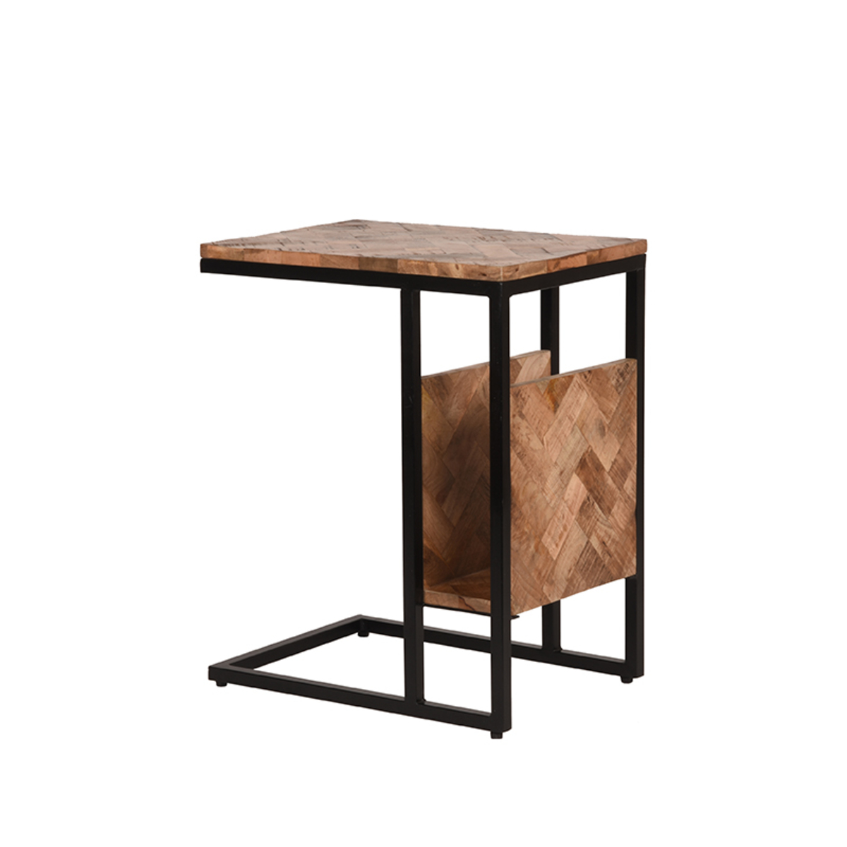 Bijzettafel Shift - Rough - Mangohout - One Size