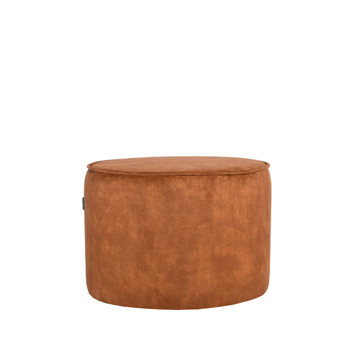 Poef Tibo - Oker - Velours - One Size