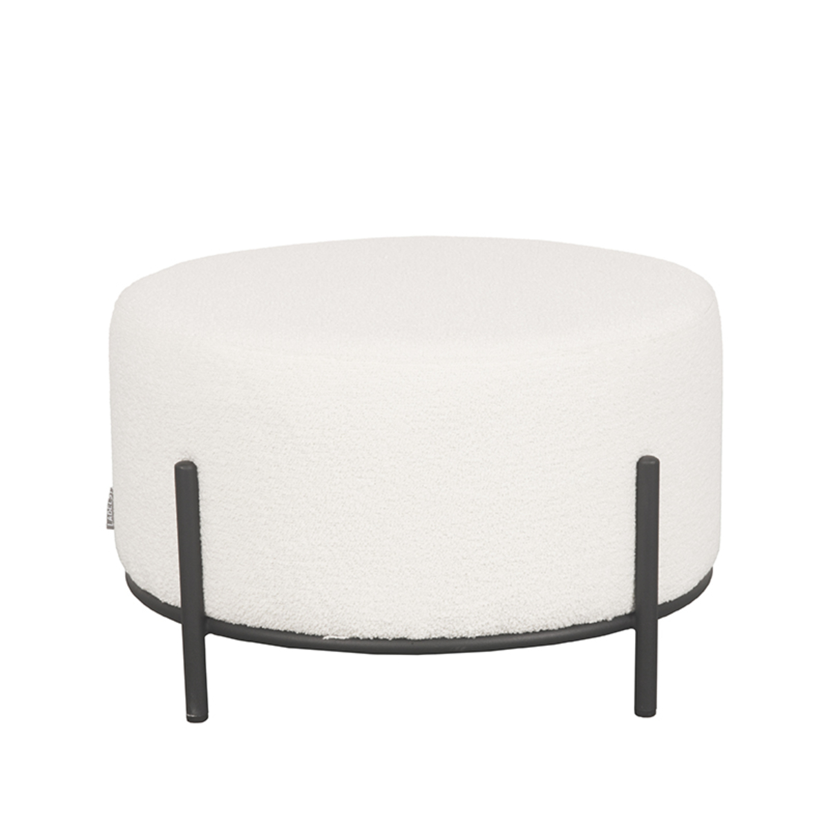 Poef Troy - Ivory - Boucle - XL