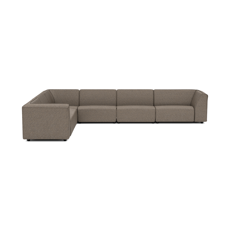 Chill loungeset 10-zits hoek (links) Charcoal