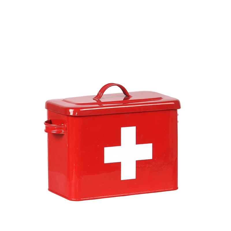 EHBO - Rood - Metaal - One Size