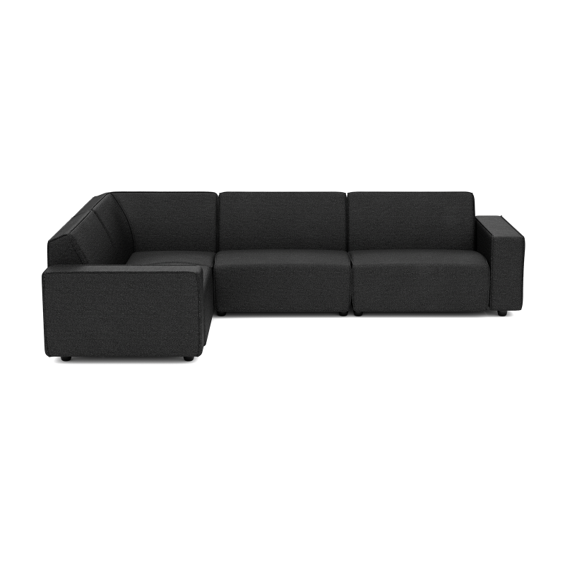 Icon deluxe loungeset 6-zits hoek (links) Anthracite